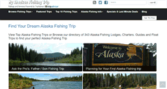 Desktop Screenshot of myalaskanfishingtrip.com